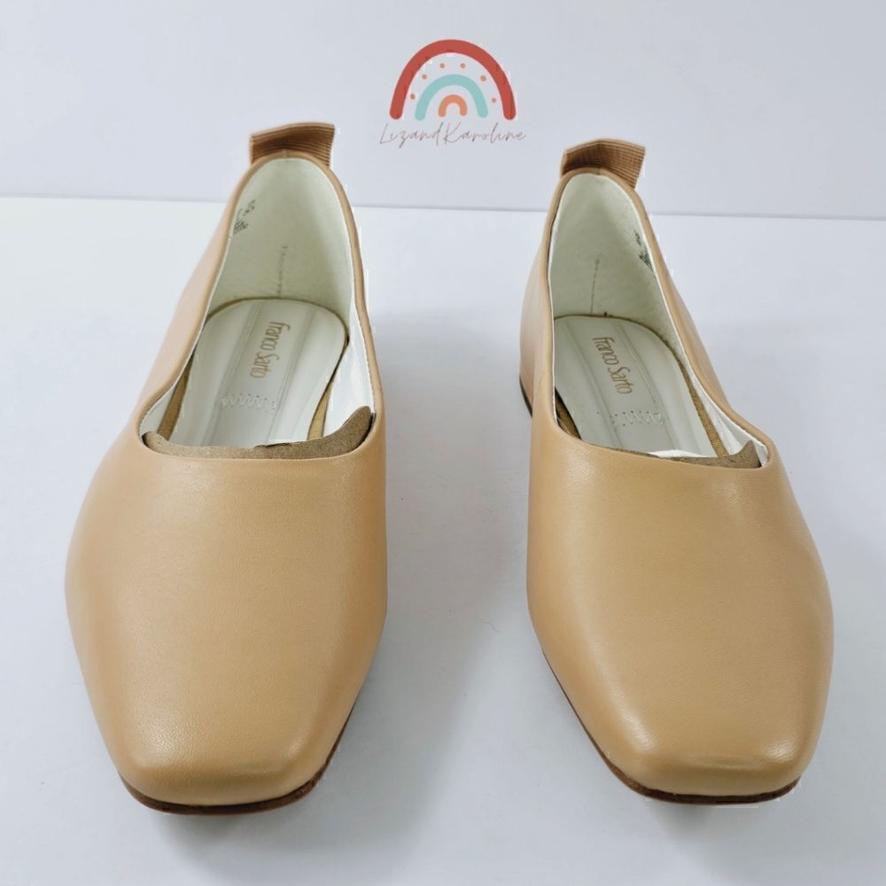 New! Franco Sarto Vana Leather Ballet Flat - Picture 8 of 13